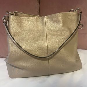 COACH Phoebe Saddle Leather Shoulder
Bag F35723